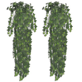 vidaXL 3000313 - 2 pcs Artificial Ivy Bush 90 cm