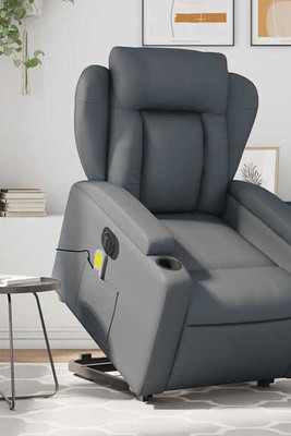 vidaXL 3032463 - Electric Stand up Massage Recliner Chair Faux Leather