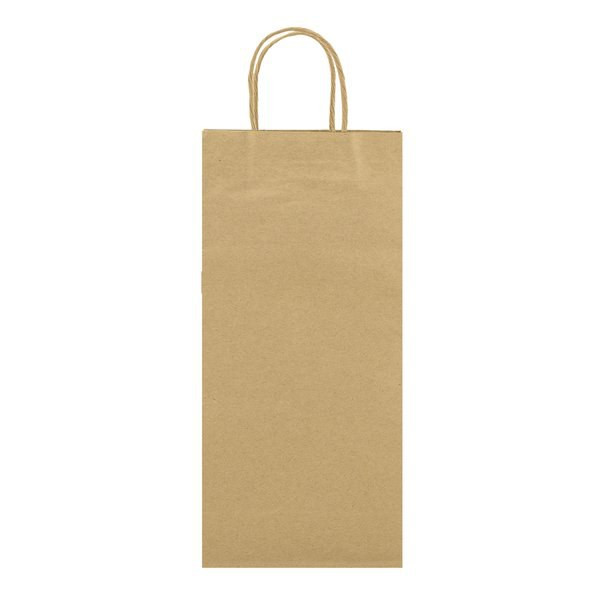 Claps 17402 - Natuurlijke Papieren Tas met Versterkte Handvatten