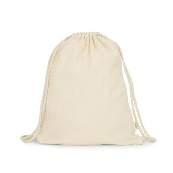 Claps 17462 - Eco-Friendly Organic Cotton Drawstring Bag