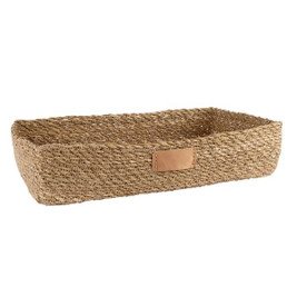Claps 17517 - Marine Algae Basket with Customizable PU Label