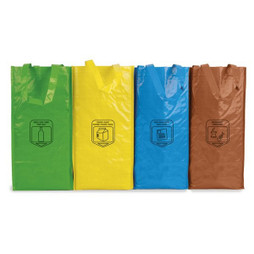 Claps 17580 - Color-Coded Waste Sorting Bags