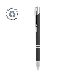 Claps 22242 - Gerecycled Aluminium Pen met Zachte Grip