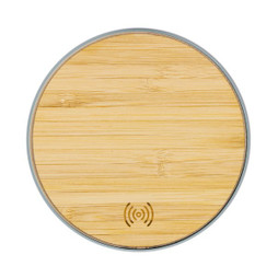 Claps 26677 - Eco-Friendly Bamboo Wireless Charging Station