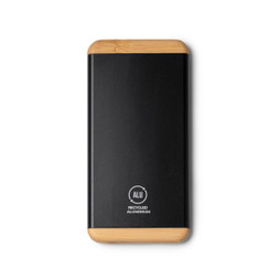 Claps 26692 - Eco-Friendly Bamboo and Aluminum Power Bank