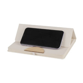 Claps 40344 - Eco-Friendly Notebook with Phone Stand