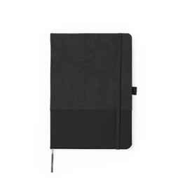 Claps 40351 - Velvet Hardcover Notebook with Pen Holder