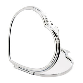 Claps 42089 - Heart-Shaped Galvanized Iron Mirror