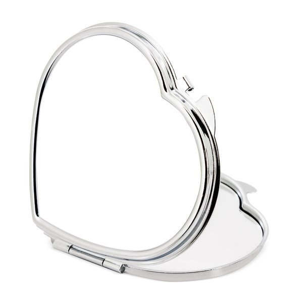Claps 42089 - Heart-Shaped Galvanized Iron Mirror