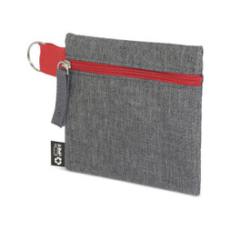 Claps 42106 - Eco-Friendly Melange Coin Purse with Zip
