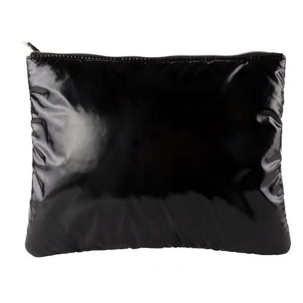 Claps 43302 - Gepolsterte Polyester Tasche mit Metallischem Glanz