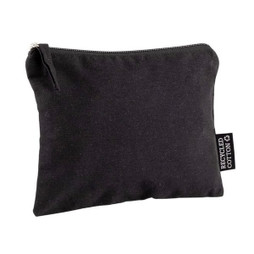 Claps 43303 - Eco-Friendly Recycled Cotton Pouch with Zip