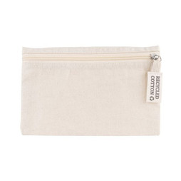 Claps 43304 - Eco-Friendly Recycled Cotton Zipper Pouch