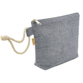 Claps 43314 - Eco-Friendly Cotton Pouch with Zipper