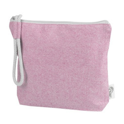 Claps 43318 - Eco-Friendly Recycled Cotton Zipper Pouch