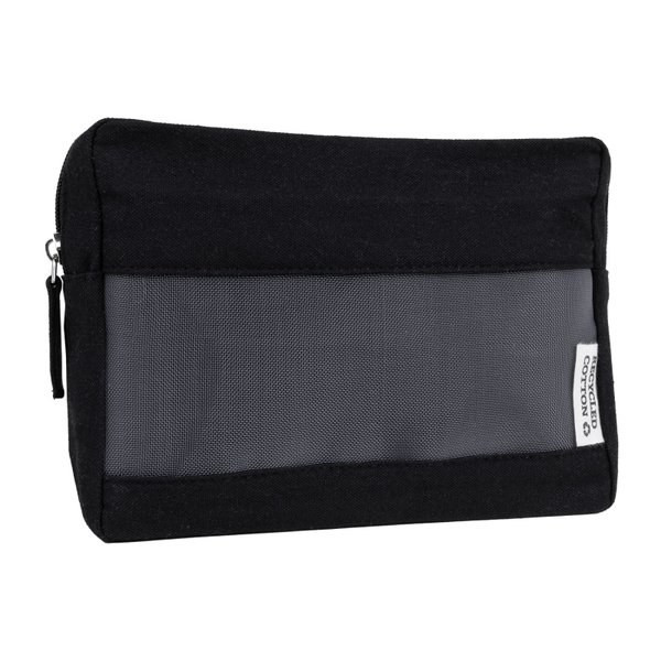 Claps 43322 - Recycelte Baumwolltasche mit Netz