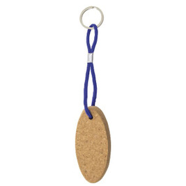 Claps 46201 - Floating Cork Keychain with Durable Polyester Rope