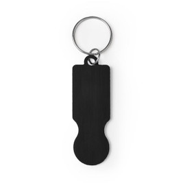 Claps 46206 - Eco-Friendly Shopping Cart Coin Keychain