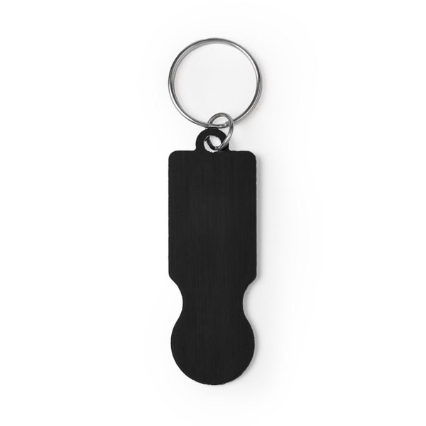 Claps 46206 - Duurzame Winkelwagen Munt Sleutelhanger