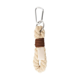 Claps 46210 - Durable Poly-Cotton Rope Keychain with Carabiner