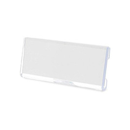 Claps 49155 - Rectangular Methacrylate Name Badge