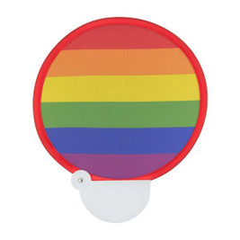 Claps 50165 - Vibrant Multicolor Folding Fan for All Occasions
