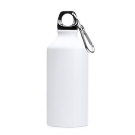 Claps 52328 - White Sublimation Bottle with Carabiner Clip