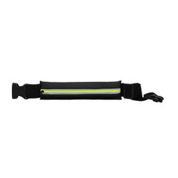 Claps 60163 - Versatile Elastic Running Belt with Reflective Zipper