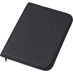 Claps 62032 - Versatile Zipper Portfolio with Notepad