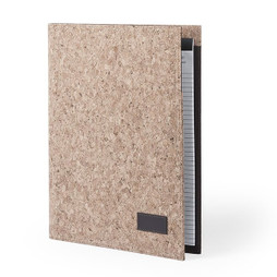 Claps 62057 - Cork and PU Leather Soft Touch Folder