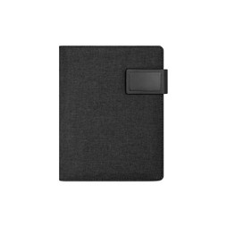 Claps 62063 - Magnetic Closure Portfolio with Notebook