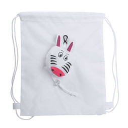 Claps 64181 - Kids Animal Design Drawstring Backpack