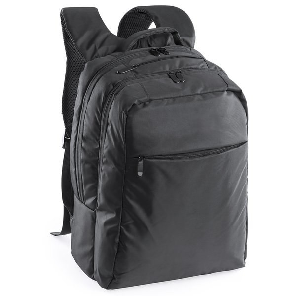 Claps 64197 - Ergonomic Nylon Laptop Backpack with Padding