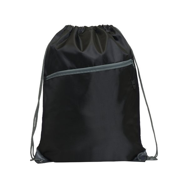Claps 64208 - Vibrant Drawstring Backpack with Earphone Port