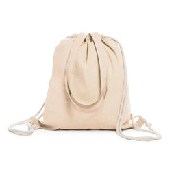 Claps 64233 - Sac et Sac à Dos en Coton Recyclé