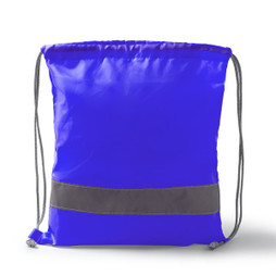 Claps 64332 - High Visibility Drawstring Backpack with Reflective Panel