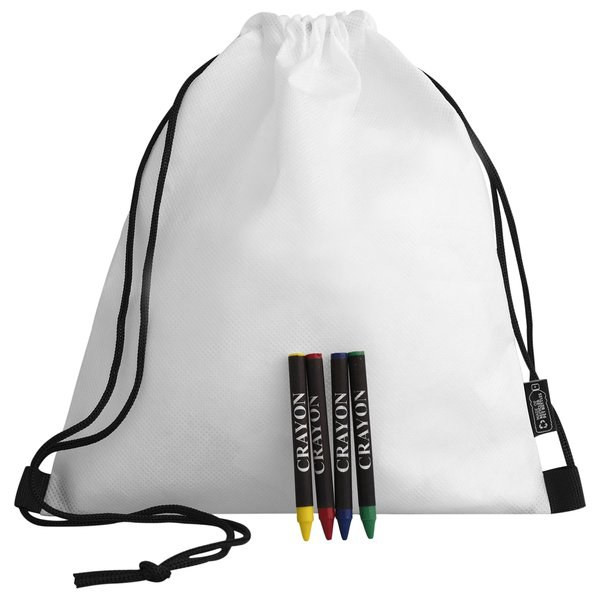 Claps 64337 - Creative Backpack with Crayon Set for Kids