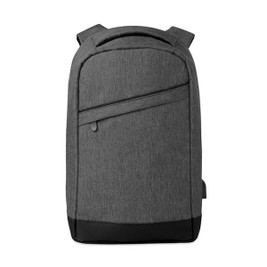 Claps 64338 - Secure Laptop Backpack with USB Charging Port