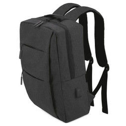 Claps 64357 - Versatile Laptop Backpack with USB Port
