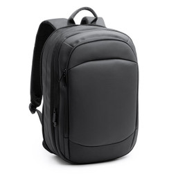 Claps 64362 - Secure PU Leather Laptop Backpack