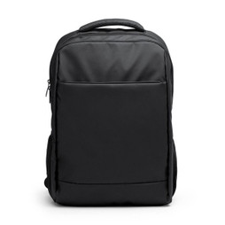 Claps 64383 - Trendy PU Leather Backpack with Laptop Sleeve