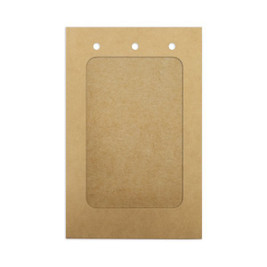 Claps 69031 - Porte-Badge Écologique en Papier Kraft
