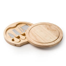 Claps 70041 - Deluxe Cheese Set with Wooden Case