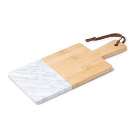 Claps 70078 - Eco-Friendly Bamboo and Marble Cutting Board