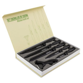 Claps 70086 - Stainless Steel Knife Set with Safety Features