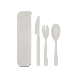 Claps 71041 - Eco-Friendly Bamboo Cutlery Set