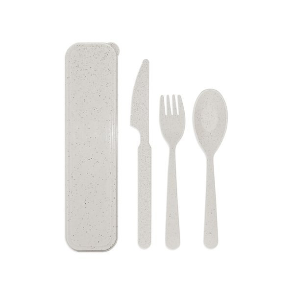 Claps 71041 - Eco-Friendly Bamboo Cutlery Set