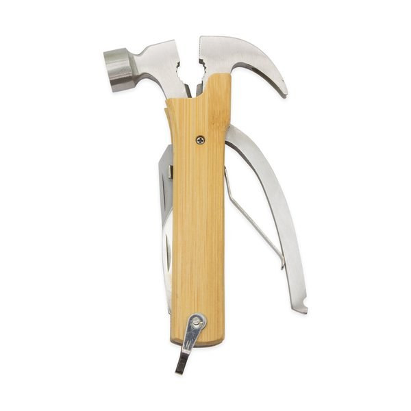 Claps 71049 - Multifunktionell Hammare med Bambuhandtag