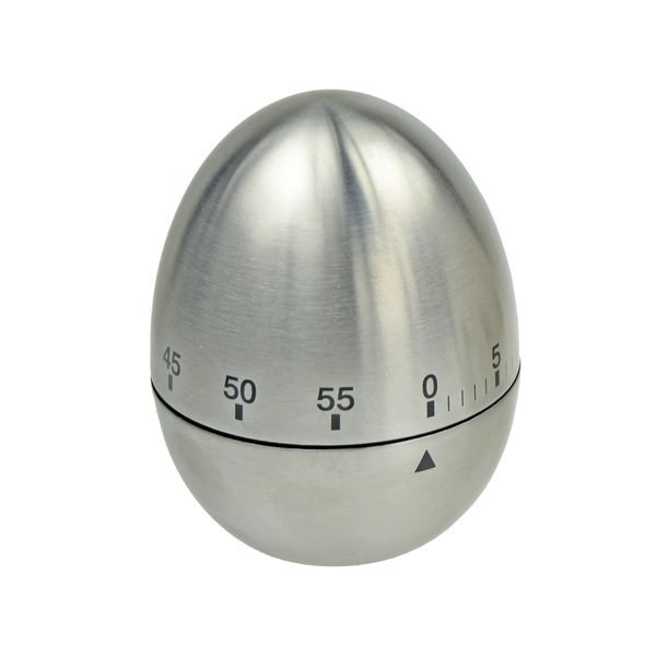 Claps 72001 - Premium Metal Egg-Shaped Kitchen Timer