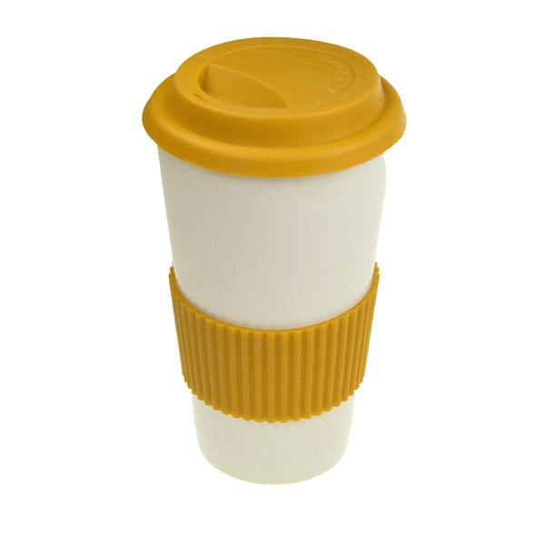 Claps 74047 - Single-Wall Tumbler with Lid and Silicone Grip